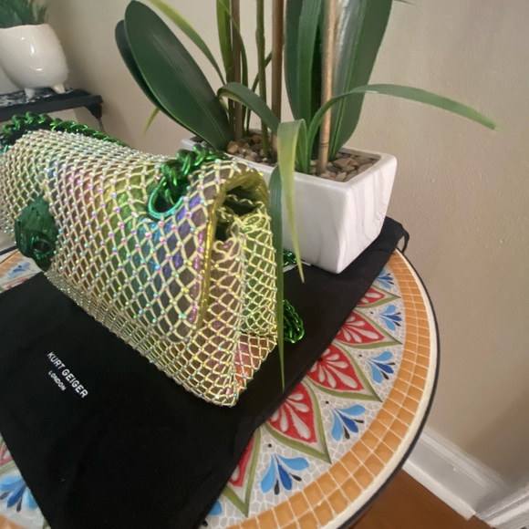 - Kurt Geiger London Kurt Geiger LondonFabric Mini Kensington Shoulder Bag - Picture 4 of 7